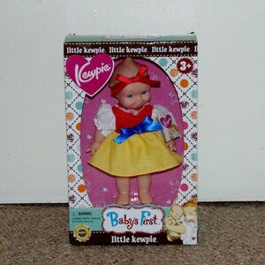 2017 Goldberger 8" Baby's First Little Kewpie Snow White Doll MIB Brand New